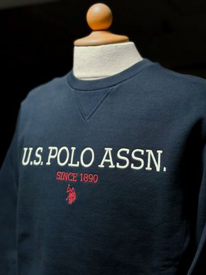Herren Sweatshirt - U.S. Polo - navy