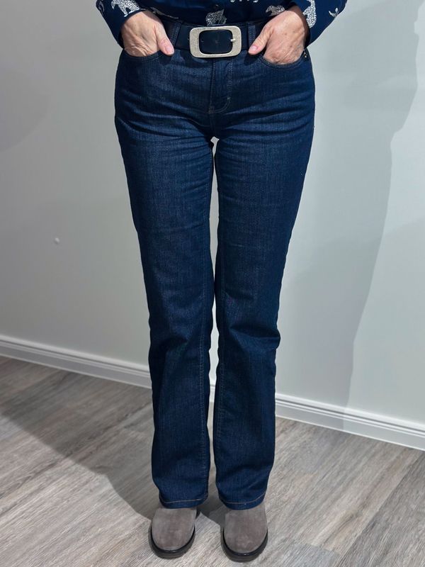 Jeans - Laura - dark navy - Mac