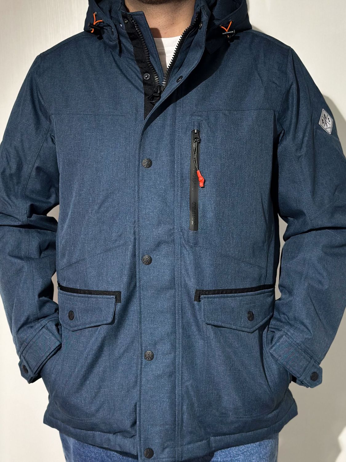 Herren Jacke  - Jeansblau - Crossfield