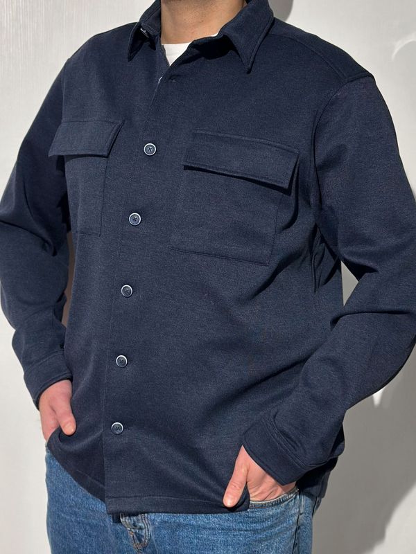 Herren Overshirt - navy - Venti
