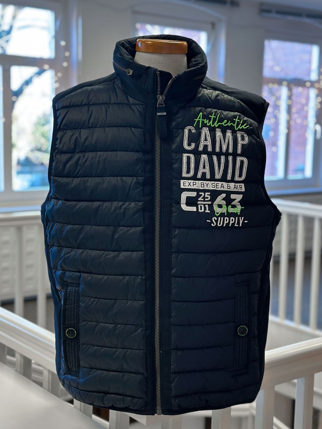 Weste - blue navy - Camp David Weste - blue navy - Camp David