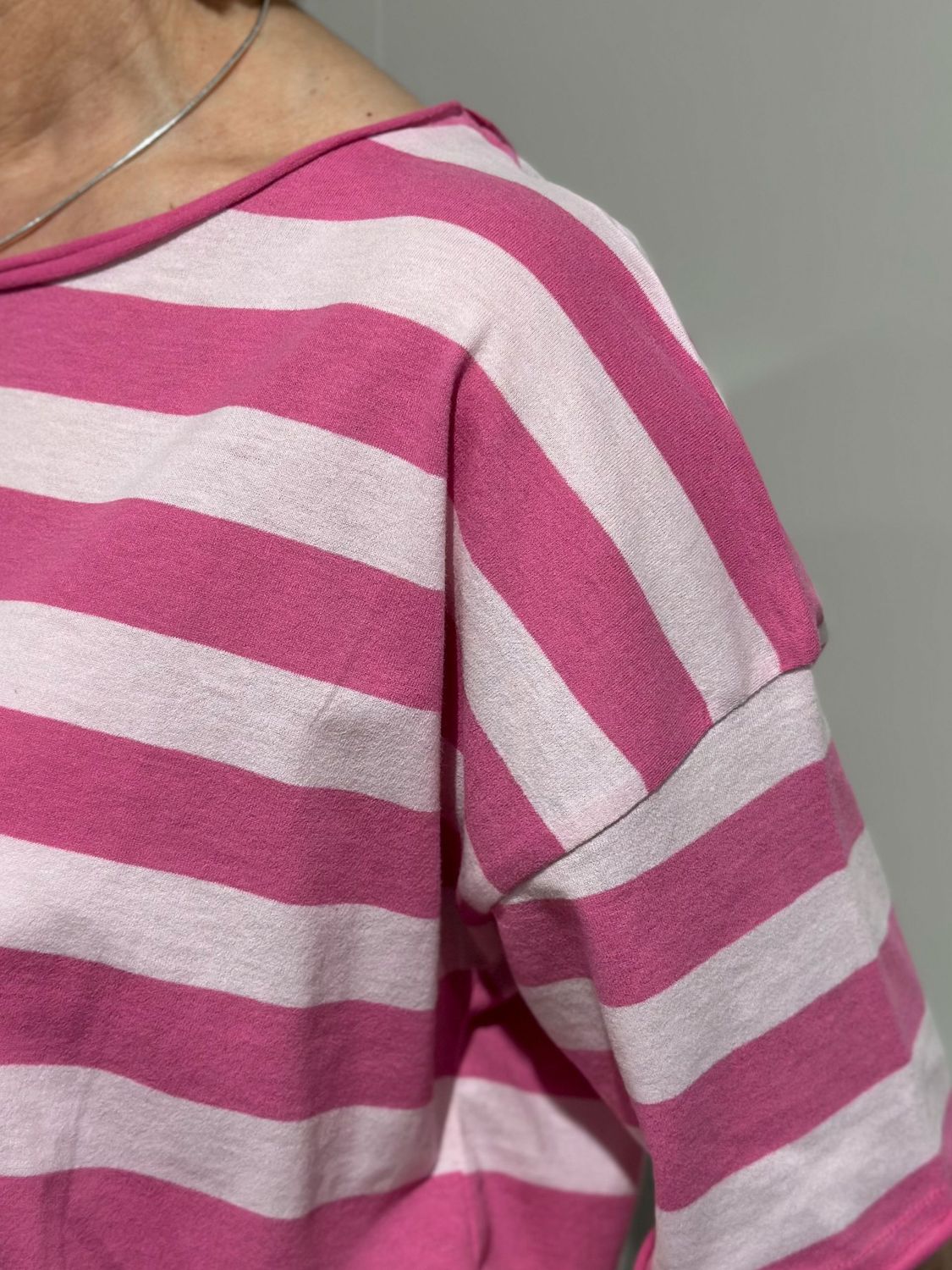 T-shirt - Luani - Magenta Sky/Soft Rose - Elbsand T-shirt - Luani - Magenta Sky/Soft Rose - Elbsand