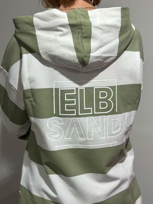 Hoodie - Eydis - Green Leaf/Cloud White - Elbsand Hoodie - Eydis - Green Leaf/Cloud White - Elbsand