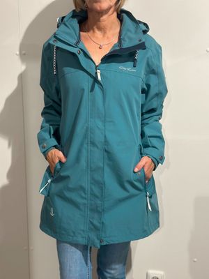 Funktionsmantel- Leer - Dry Fashion - petrol Funktionsmantel- Leer - Dry Fashion - petrol