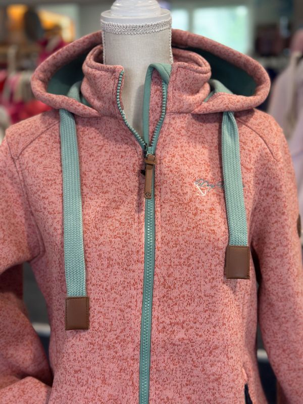 Wollfleece Jacke - Poel - dunkel rosa - Dry Fashion Wollfleece Jacke - Poel - dunkel rosa - Dry Fashion