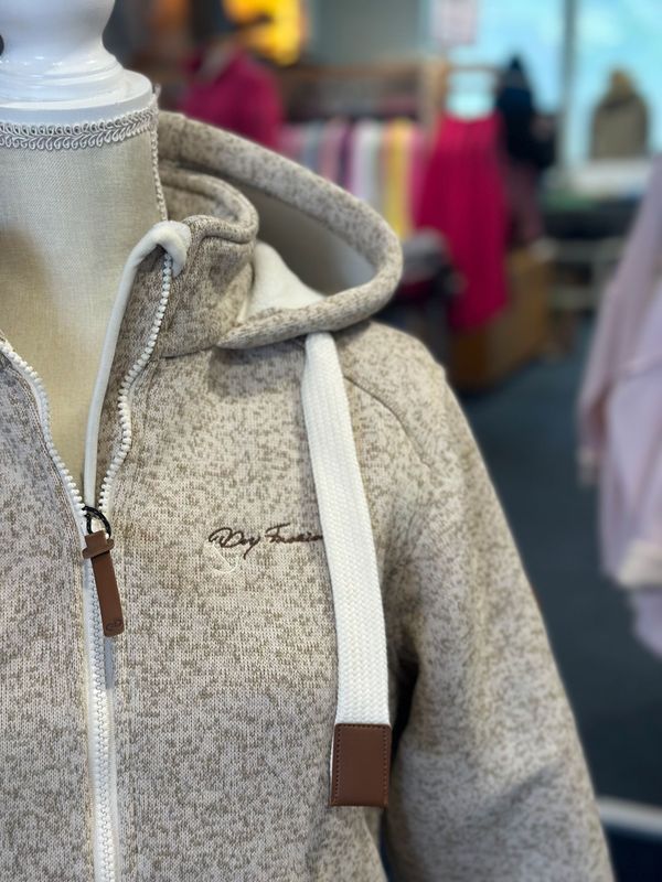 Wollfleece Jacke - Poel - sand - Dry Fashion Wollfleece Jacke - Poel - sand - Dry Fashion