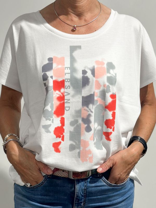T-Shirt - Grima - Bright White - Elbsand T-Shirt - Grima - Bright White - Elbsand