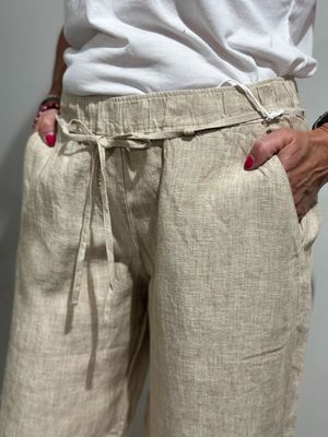 Leinenhose - Chiara - beige - Mac Leinenhose - Chiara - beige - Mac