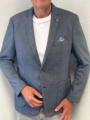Herren Sakko - grau/blau melange - Venti Herren Sakko - grau/blau melange - Venti
