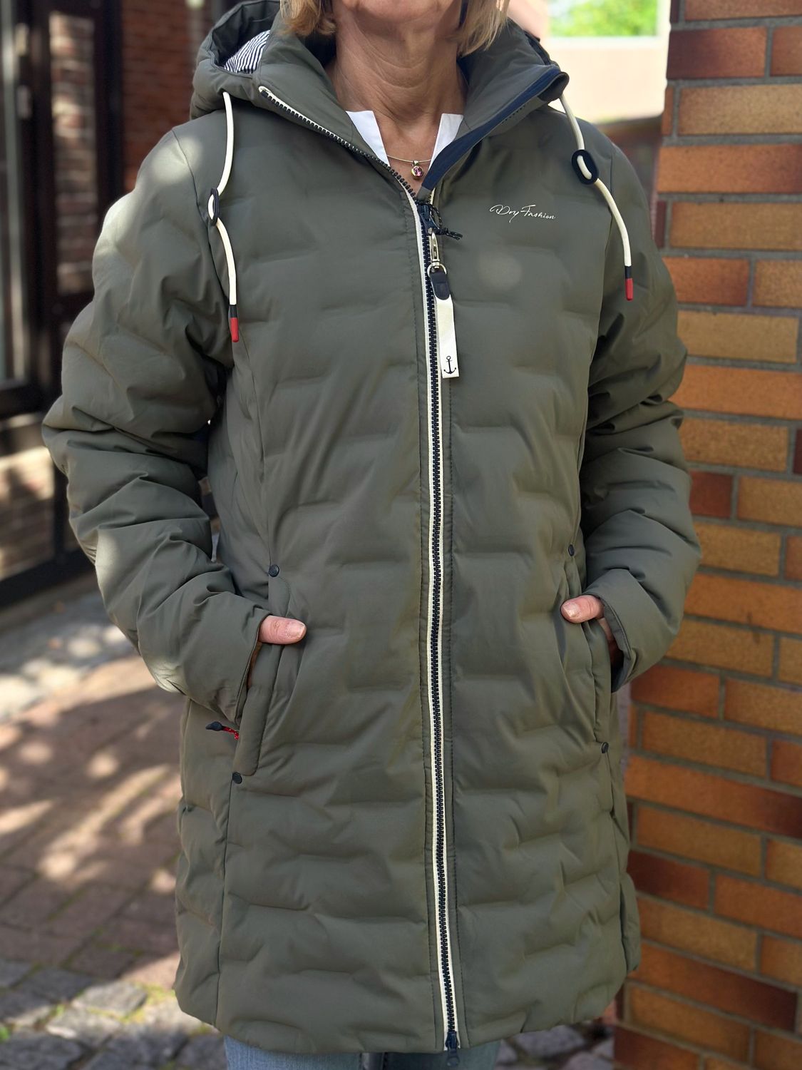 Funktionsmantel  Blavand - Dry Fashion - Oliv