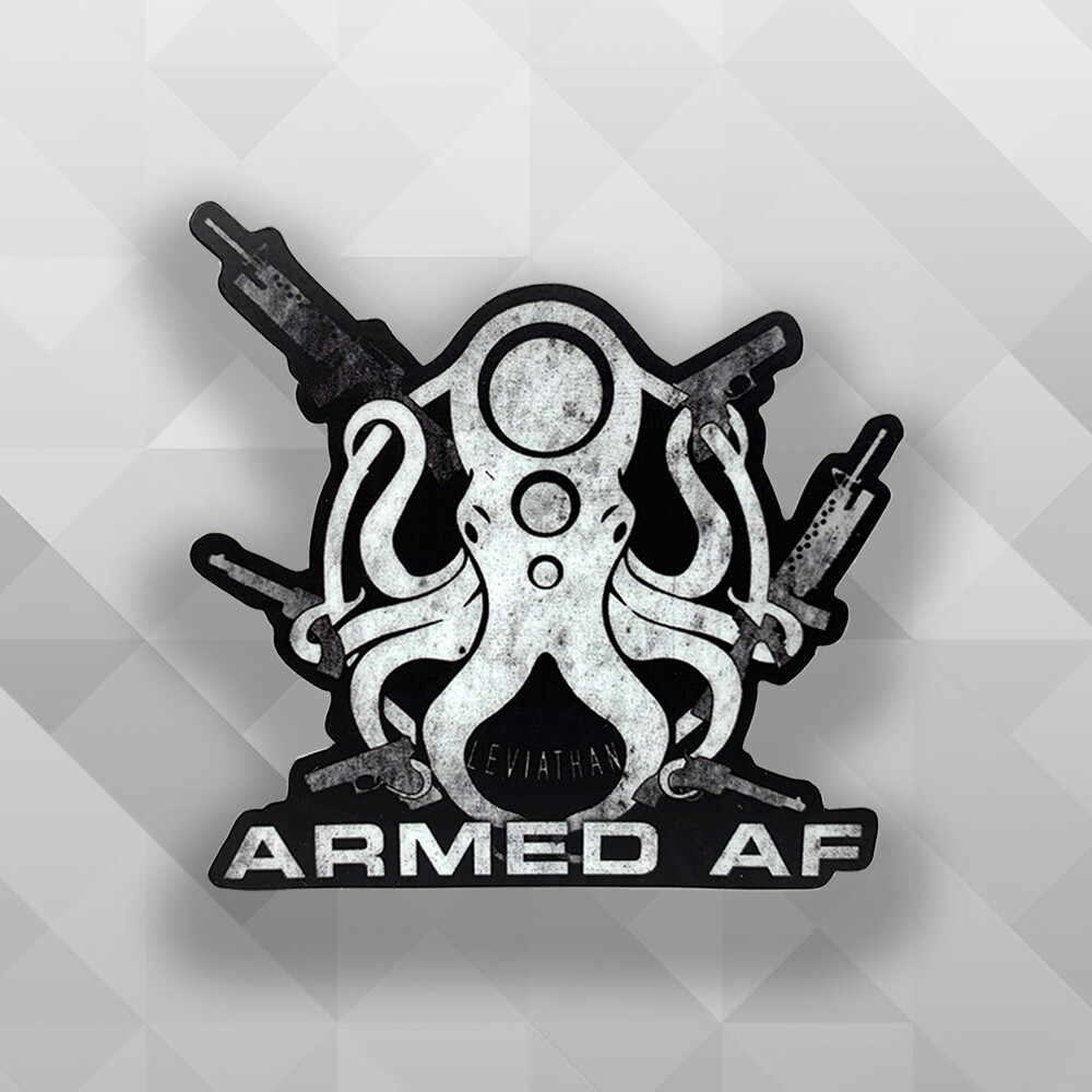 Armed AF Leviathan Sticker