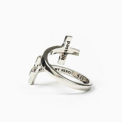 MSMH Pillar of Faith Sterling Silver Ring