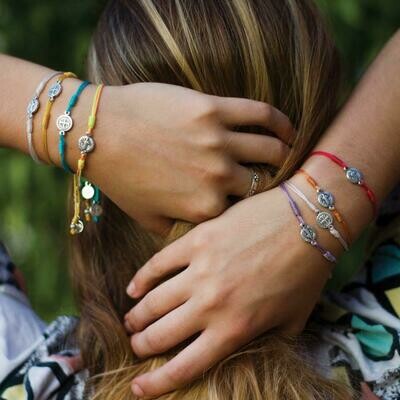 MSMH Silver Metal Breathe Bracelet
