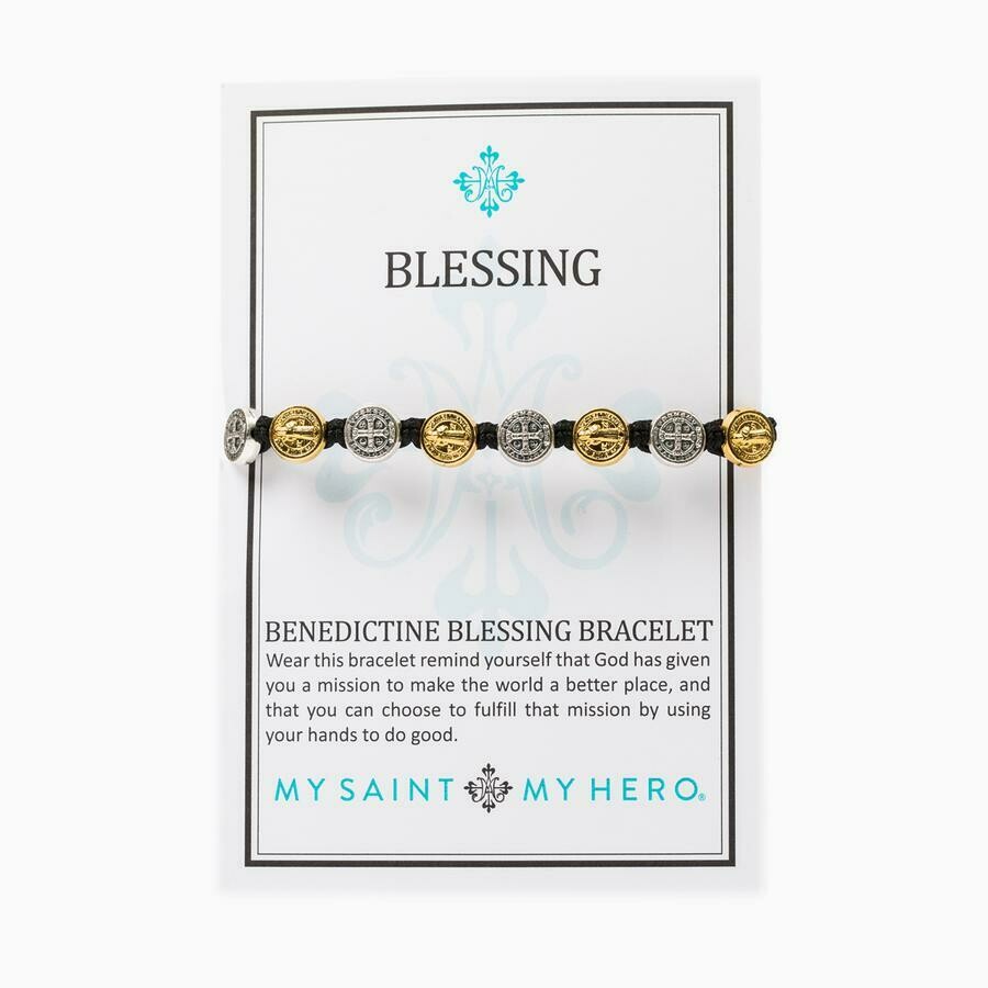 MSMH Mixed Metal Blessing Bracelet