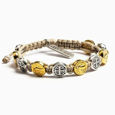 MSMH Mixed Metal Blessing Bracelet