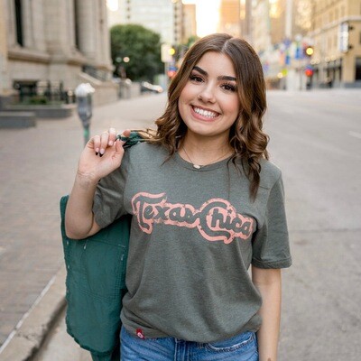 TWT Olive TX Chica Tee