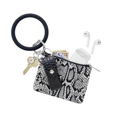 OVENTURE Back in Black Silicone Big O Keyring
