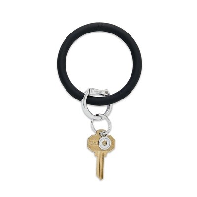 OVENTURE Back in Black Silicone Big O Keyring