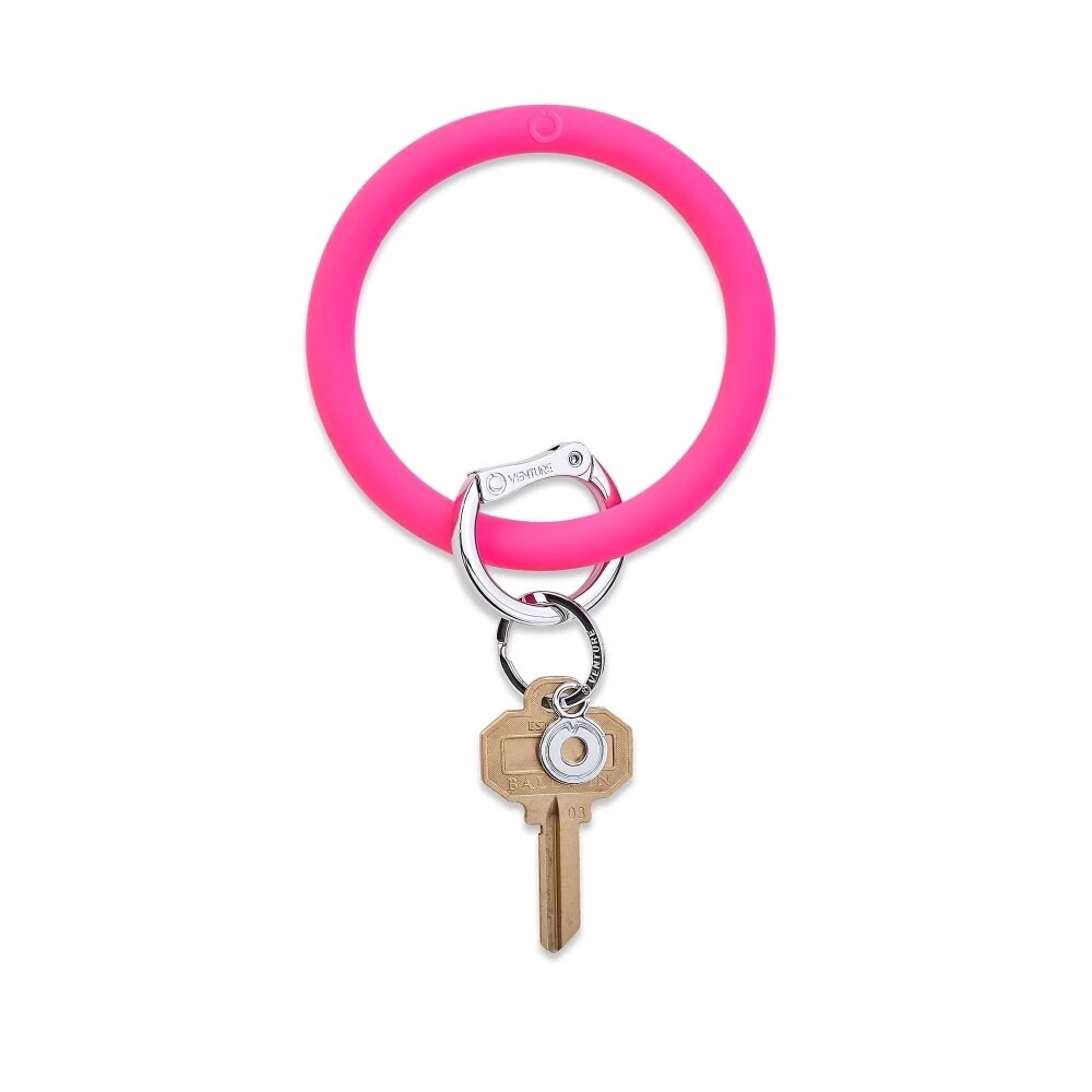OVENTURE Tickled Pink Silicone Big O Keyring