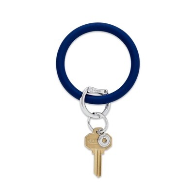 OVENTURE Midnight Navy Silicone Big O Keyring