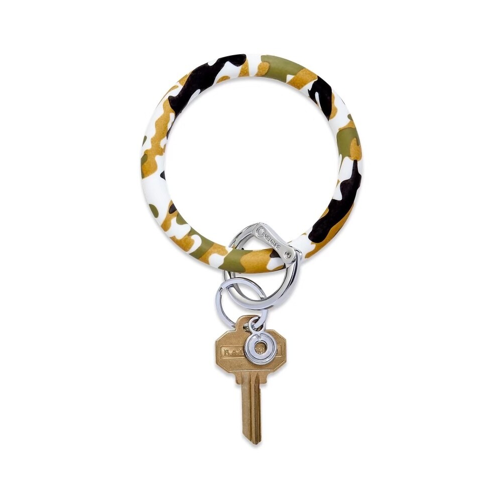 OVENTURE Camo Silicone Big O Keychain