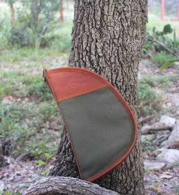 Jon Hart Cotton Canvas Large Revolver Case