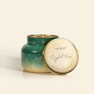 Capri Blue 19oz Crystal Pine Glimmer Candle