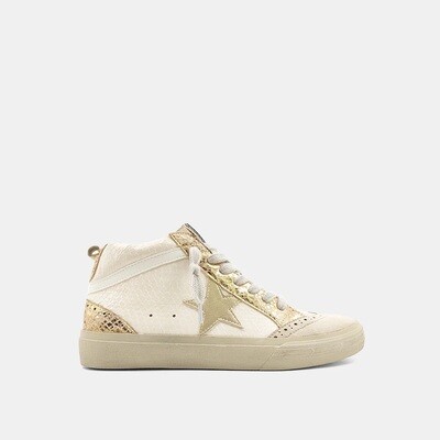 ShuShop Paulina Blush Snake Sneaker