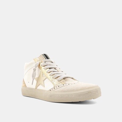 ShuShop Paulina Blush Snake Sneaker