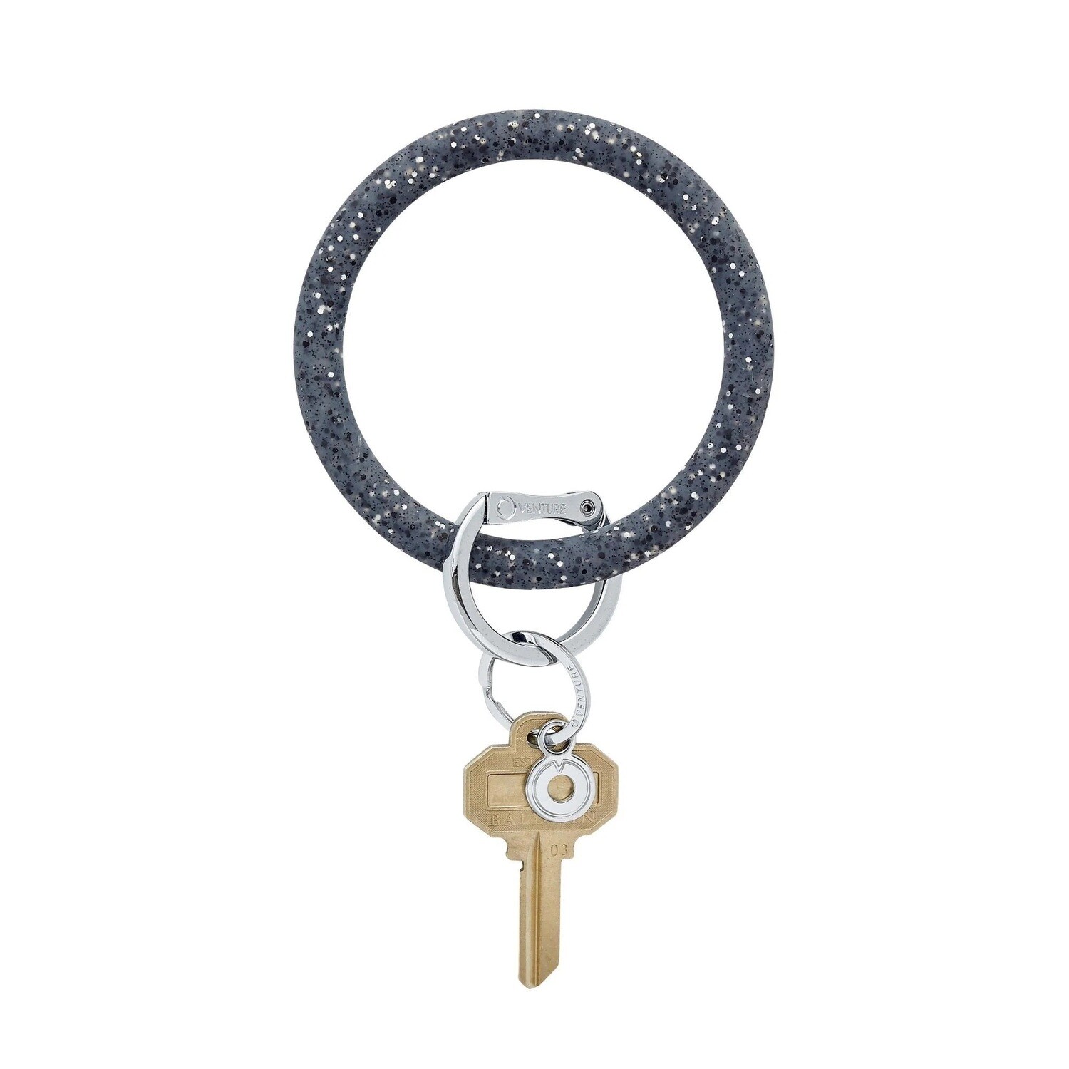 Oventure Key Rings Black Confetti