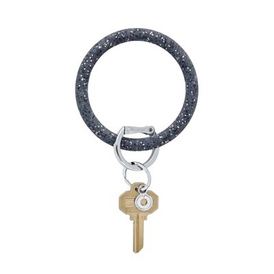 Oventure Key Rings Black Confetti