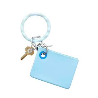 Oventure Key Rings Carolina Blue Gingham