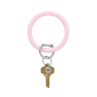 Oventure Key Rings Pink Gingham