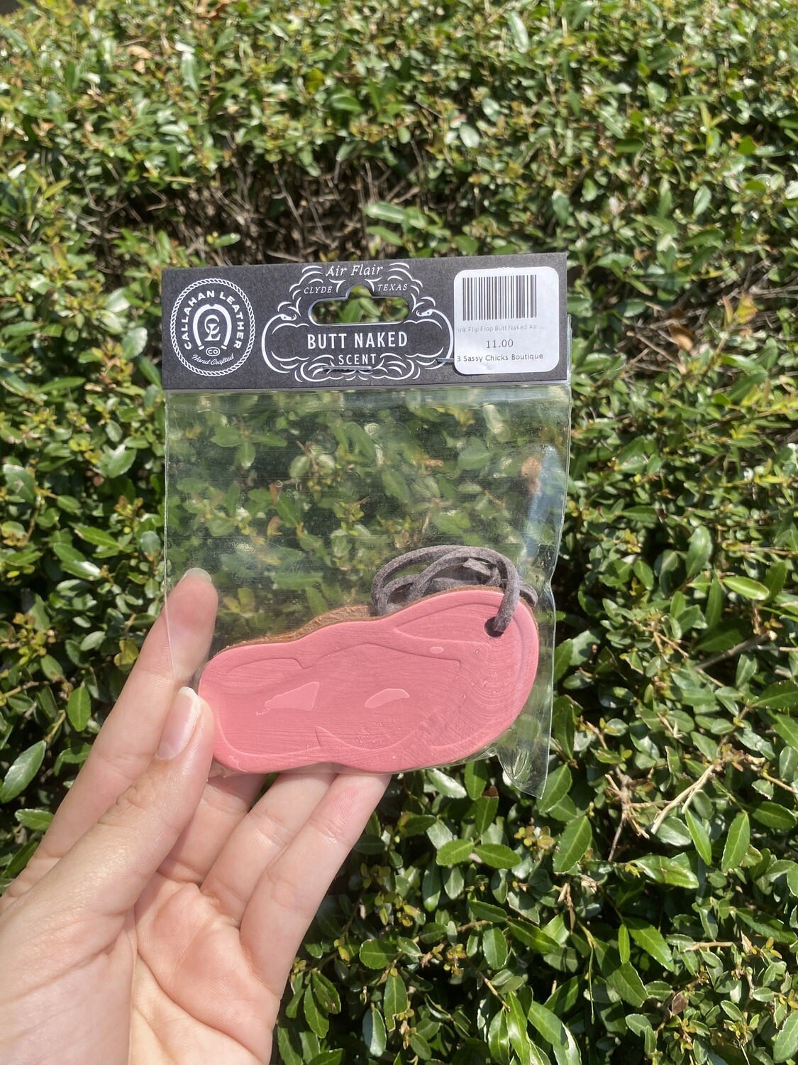 Pink Flip Flop Butt Naked Air Flair