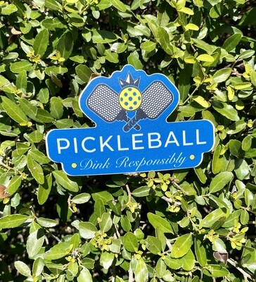 Dink Responsibly Sticker