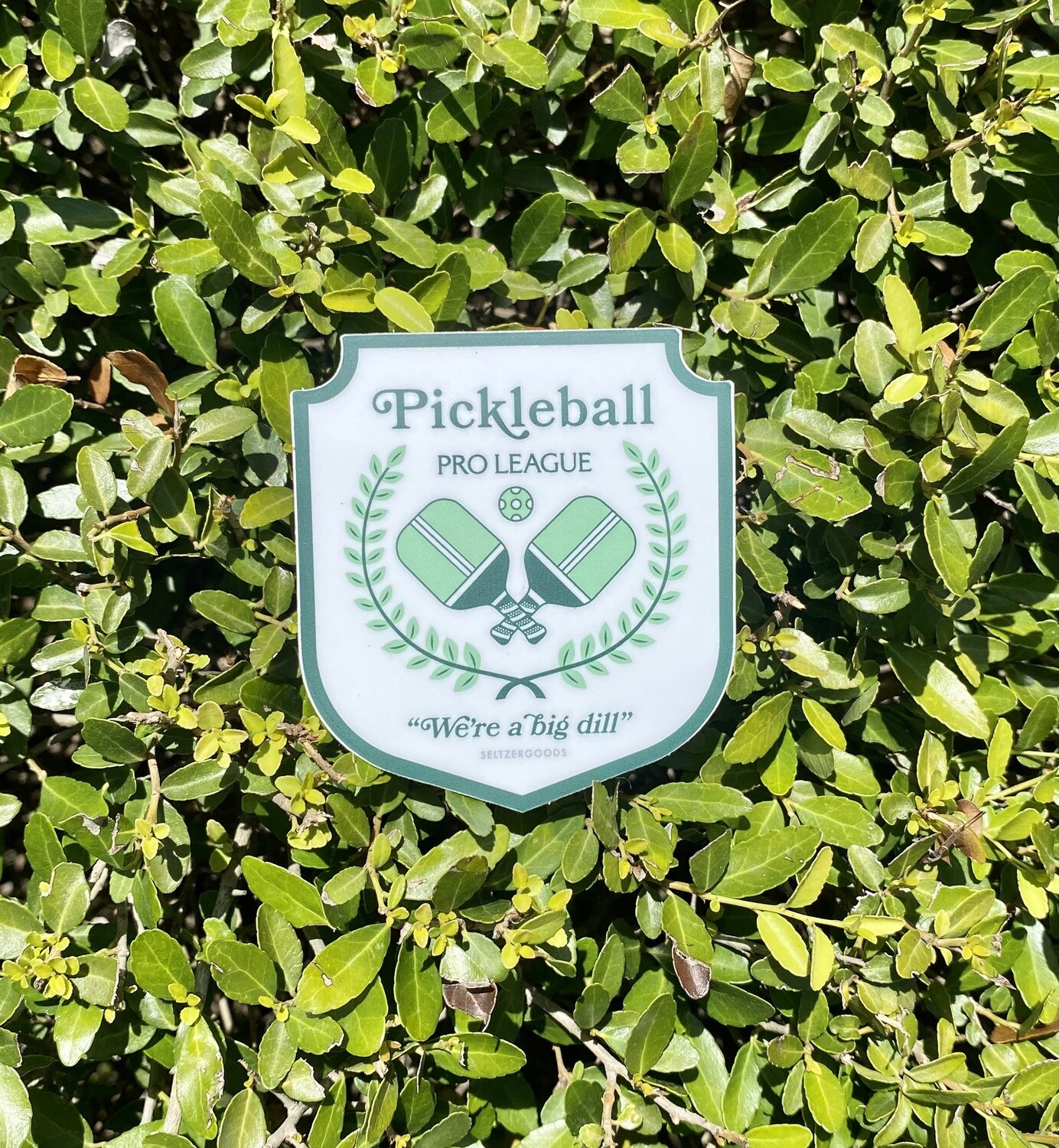 Pickleball Crest Sticker