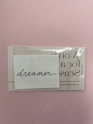 Dreamer Temp Tattoo