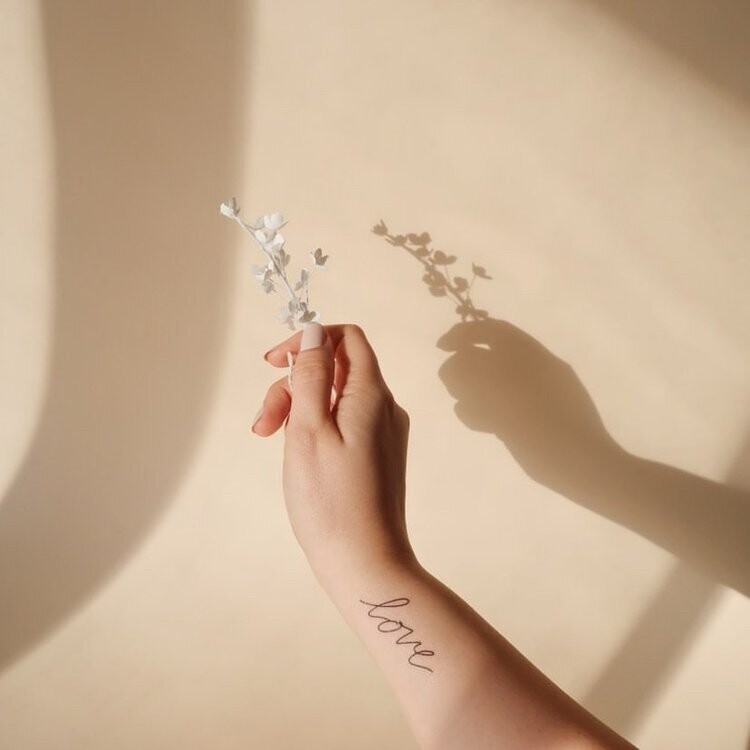 Love Temp Tattoo