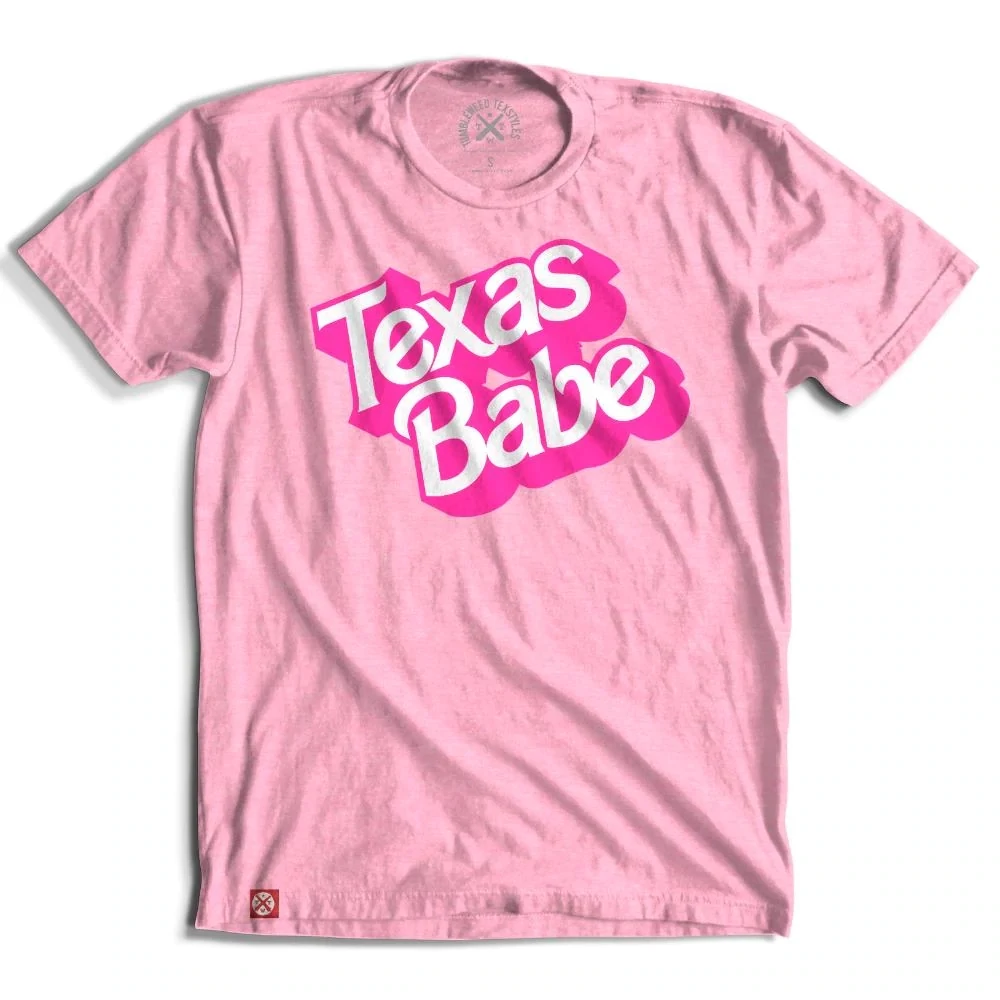 TTW5381 Pink Texas Babe T-shire