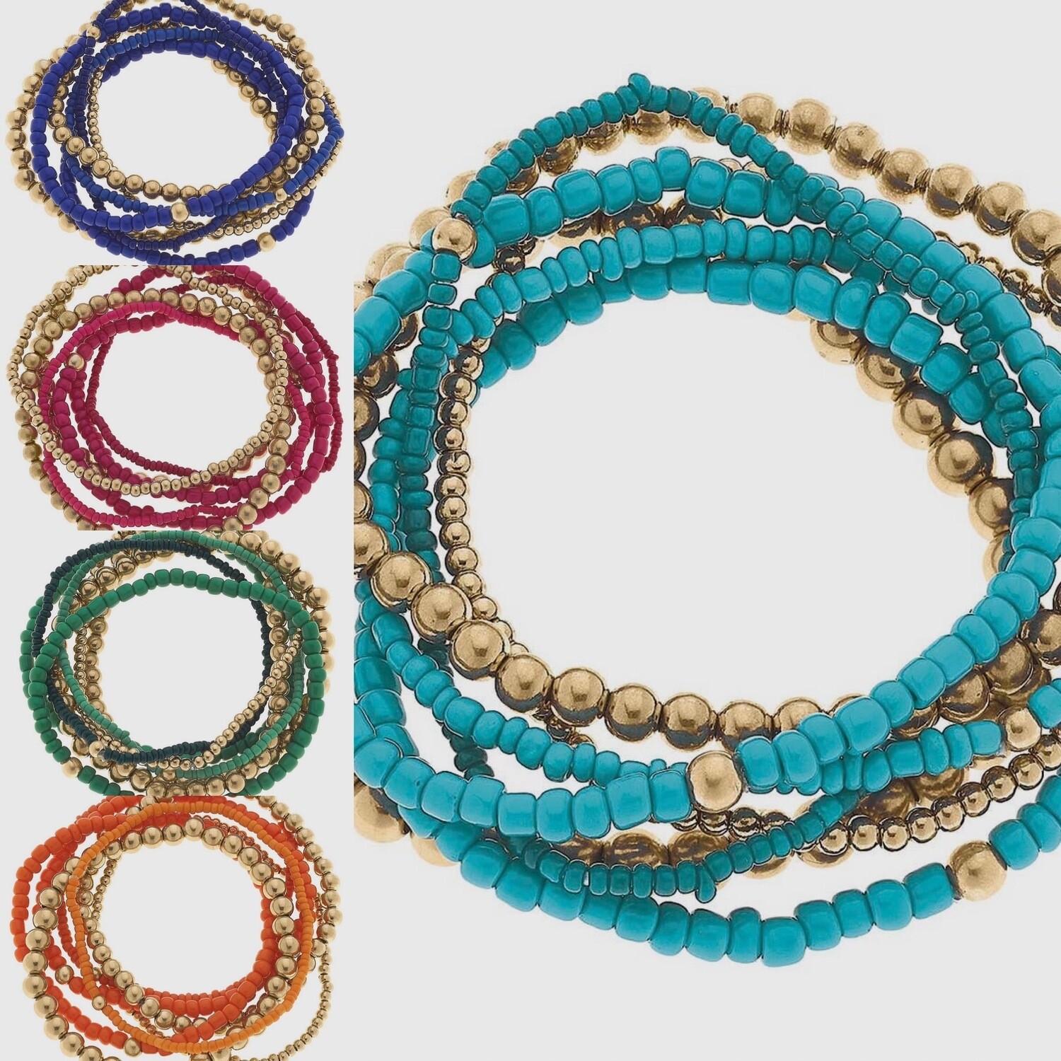 Canvas Tori Bracelet Set
