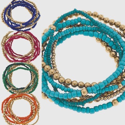 Canvas Tori Bracelet Set