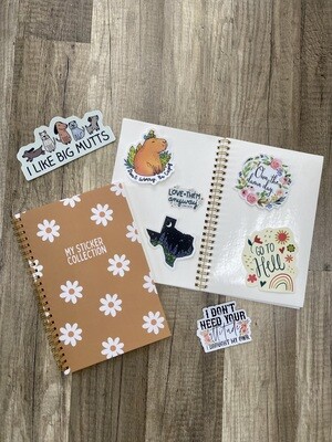 Jess Paper Co Daisy Sticker Book 
