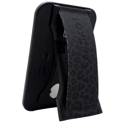 Black Leopard Mag Safe Phone Grip