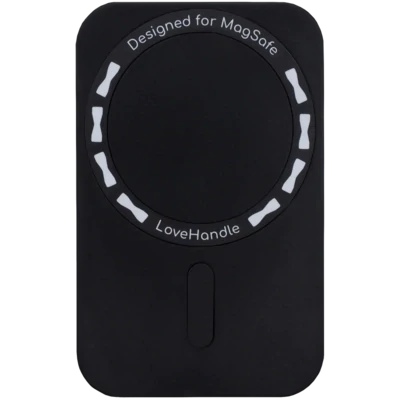 Black Leopard Mag Safe Phone Grip