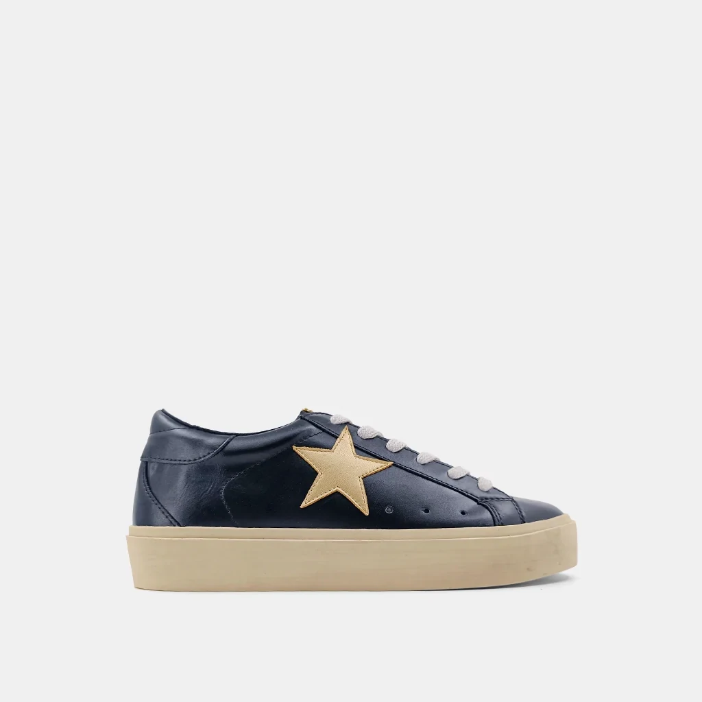 SHU SHOP Reba Black Leather