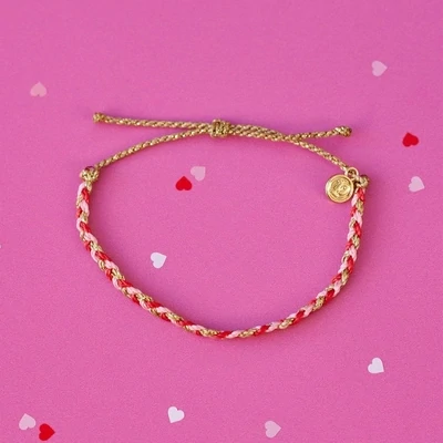 PuraVida XoXo Mini Braided Bracelet 