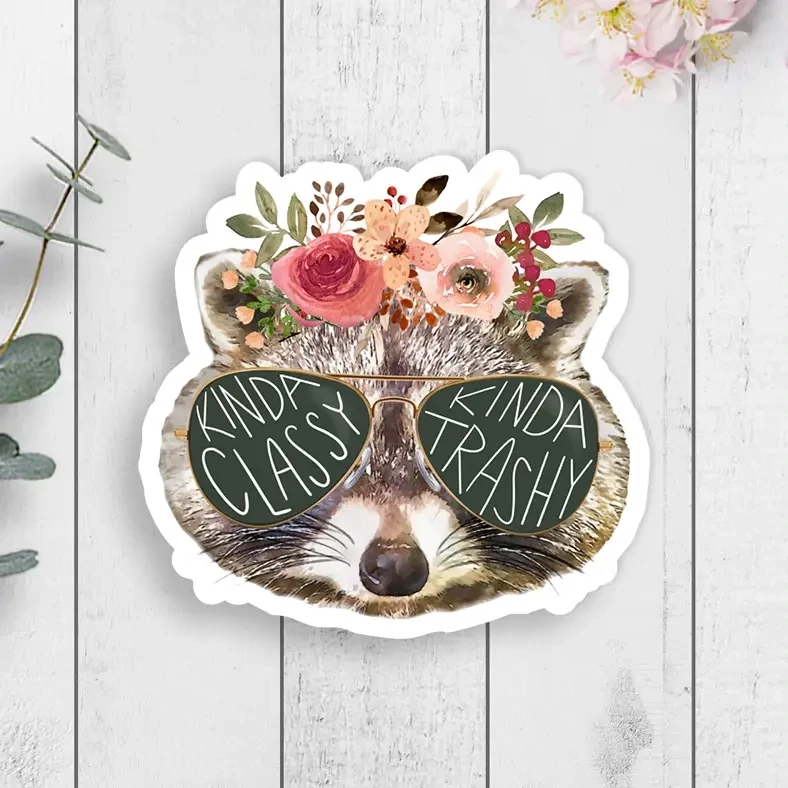 Kinda Classy Vinyl Sticker