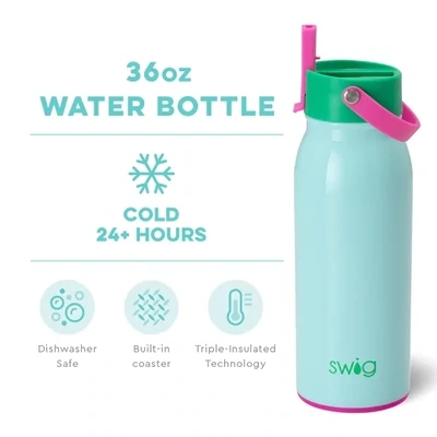 Swig Prep Rally Flip+Sip Bottle 36oz