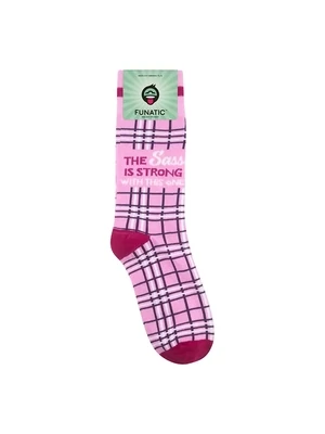 The Sass Is Strong With This One Socks