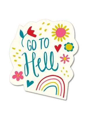 Go To Hell Sticker